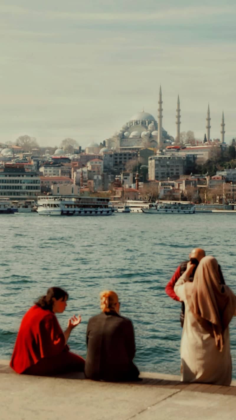 Süleymaniye Mosque Waterfront View - Image 1