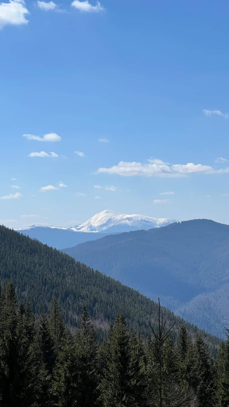 Carpathian Mountain View from Tatariv - Image 1
