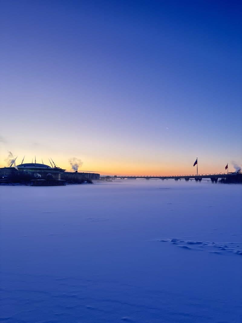 Gazprom Arena and Yakhtenniy Bridge - Image 1