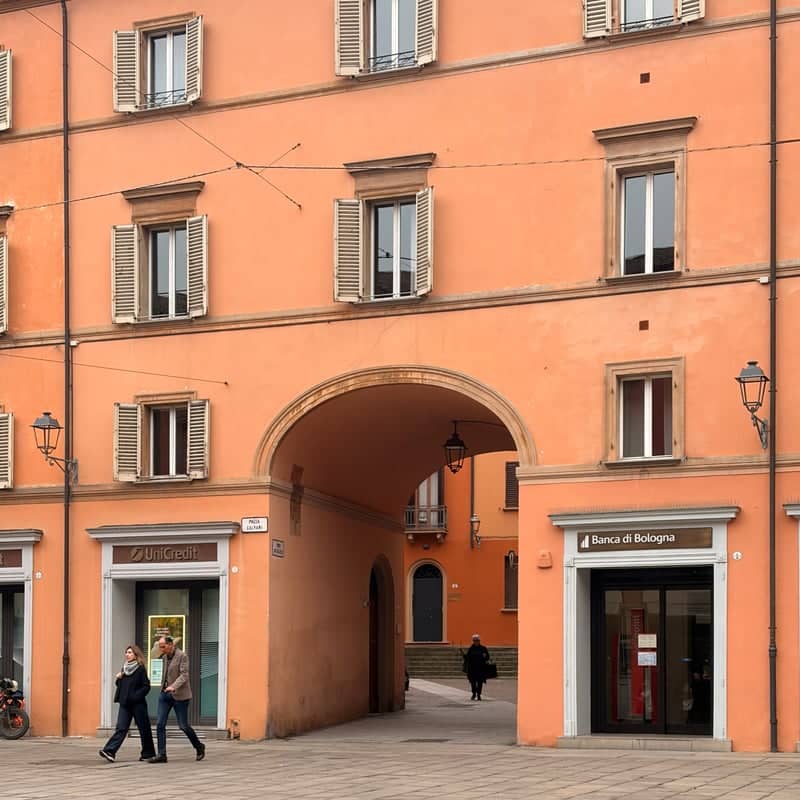 Piazza Galvani Archway - Image 1