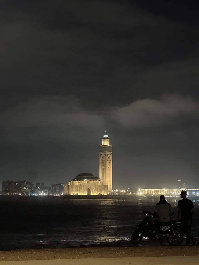 Hassan II Mosque Waterfront View - Image 1