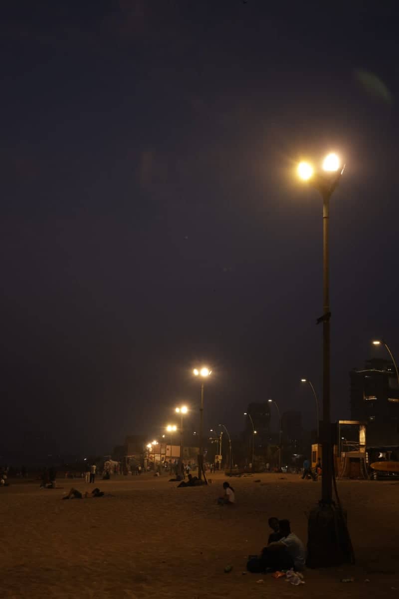 Uttan Beach at Night - Image 1