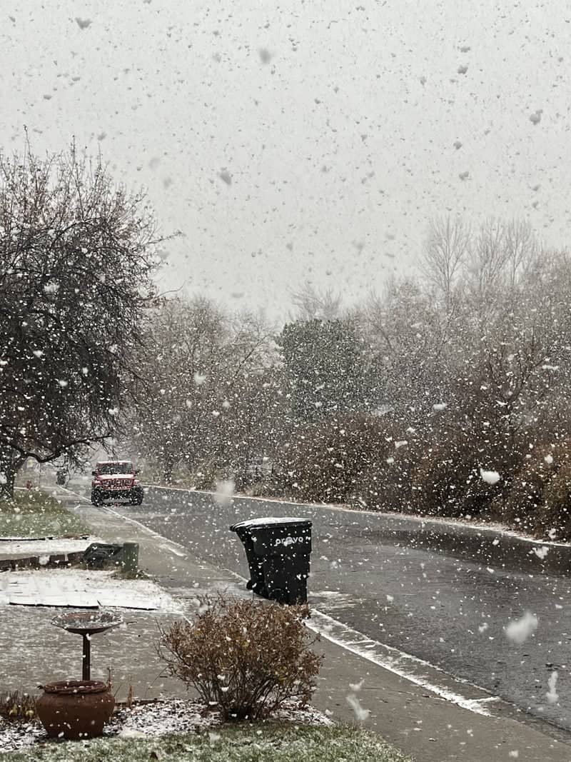 Provo Foothills Winter Streetscape - Image 1