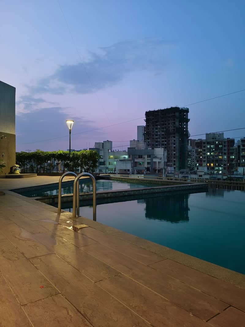 Ganeshkhind Rooftop Pool View - Image 1