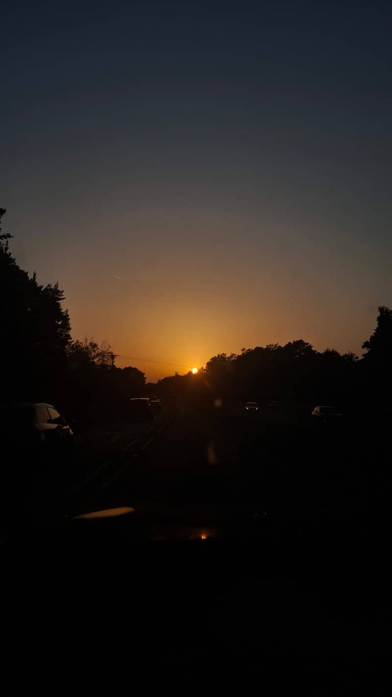 Ascot High Street Sunset - Image 1