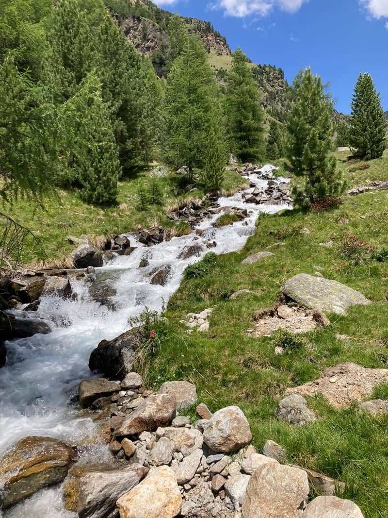 Alpine Stream near Glorenza - Image 1
