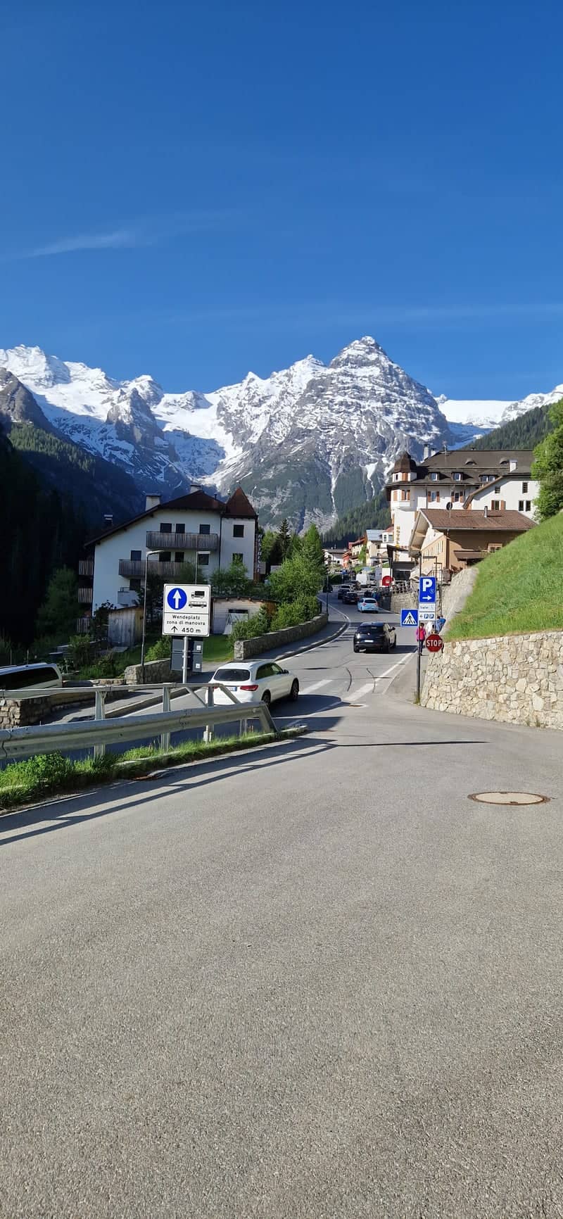 Trafoi Village and Ortler Peak - Image 1