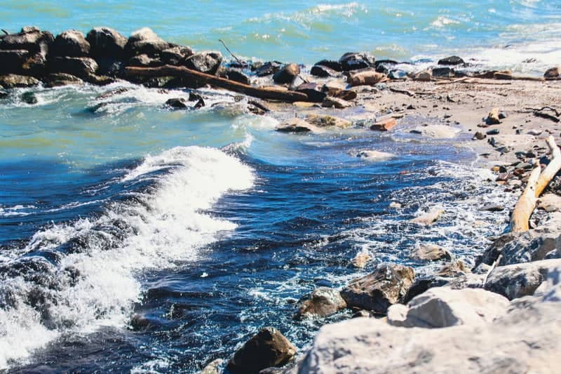 Lake Erie Shoreline at Euclid - Image 1
