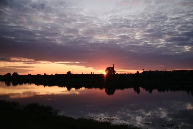 Daugava River Sunset Overlook - Image 1