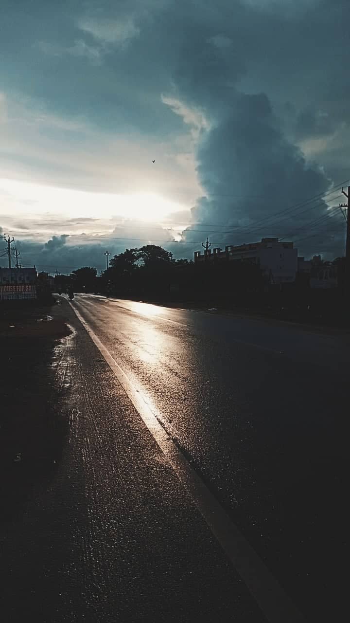 Nellore Highway Sunset - Image 1