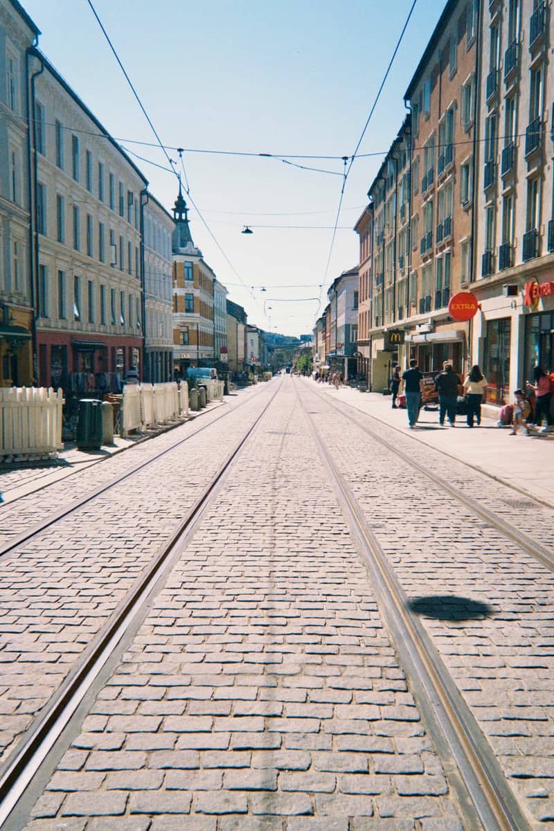 Grünerløkka Tram Tracks - Image 1