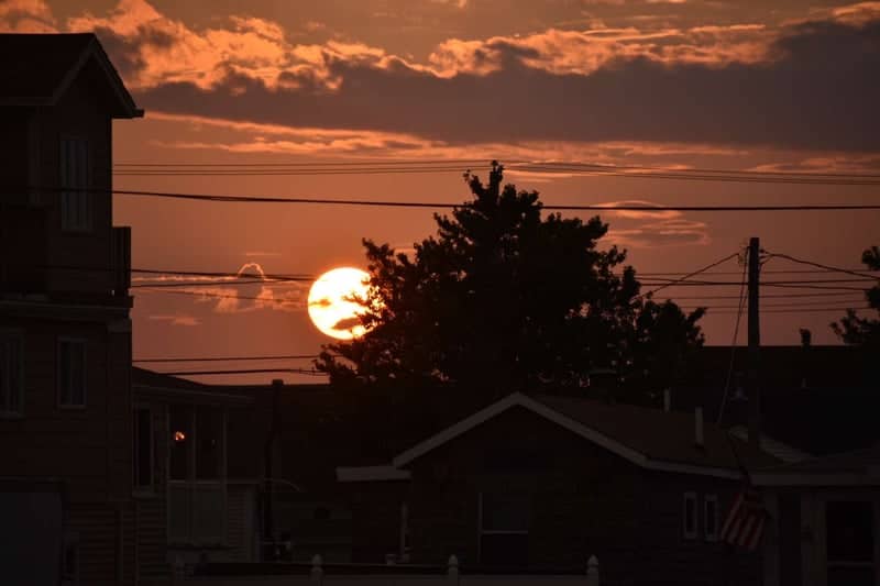 Attleboro Suburban Sunset - Image 1