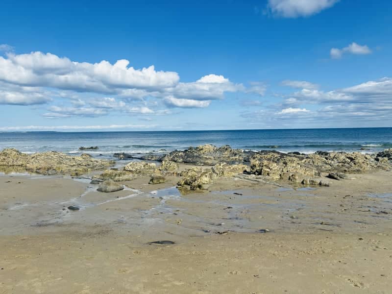 Wells Beach Rocky Shoreline - Image 1