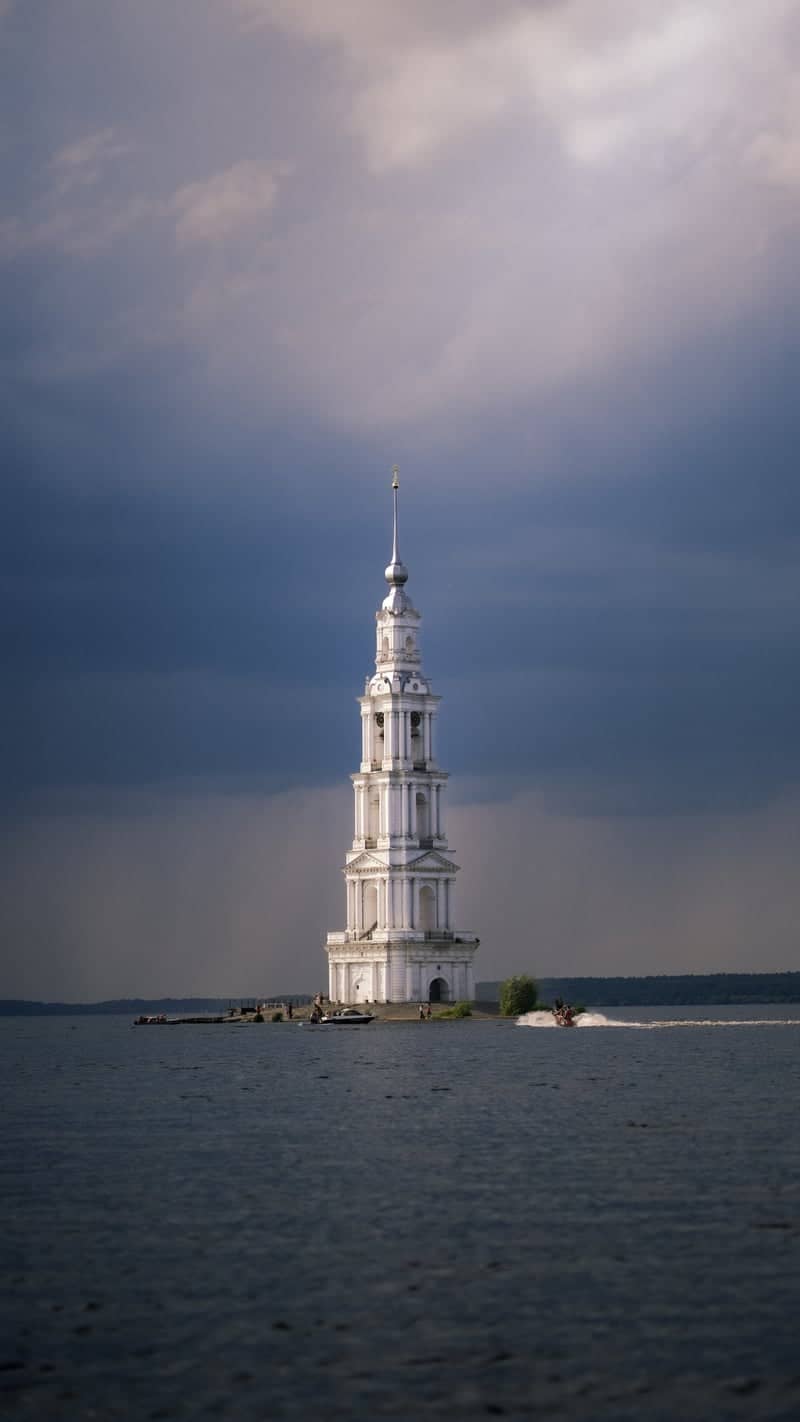 Flooded Bell Tower of Kalyazin - Image 1