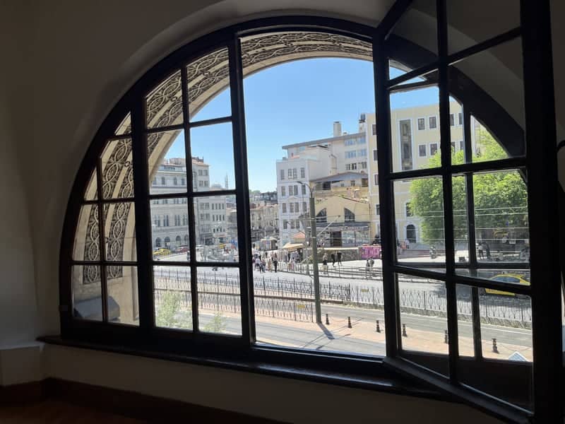 Karaköy Arched Window View - Image 1