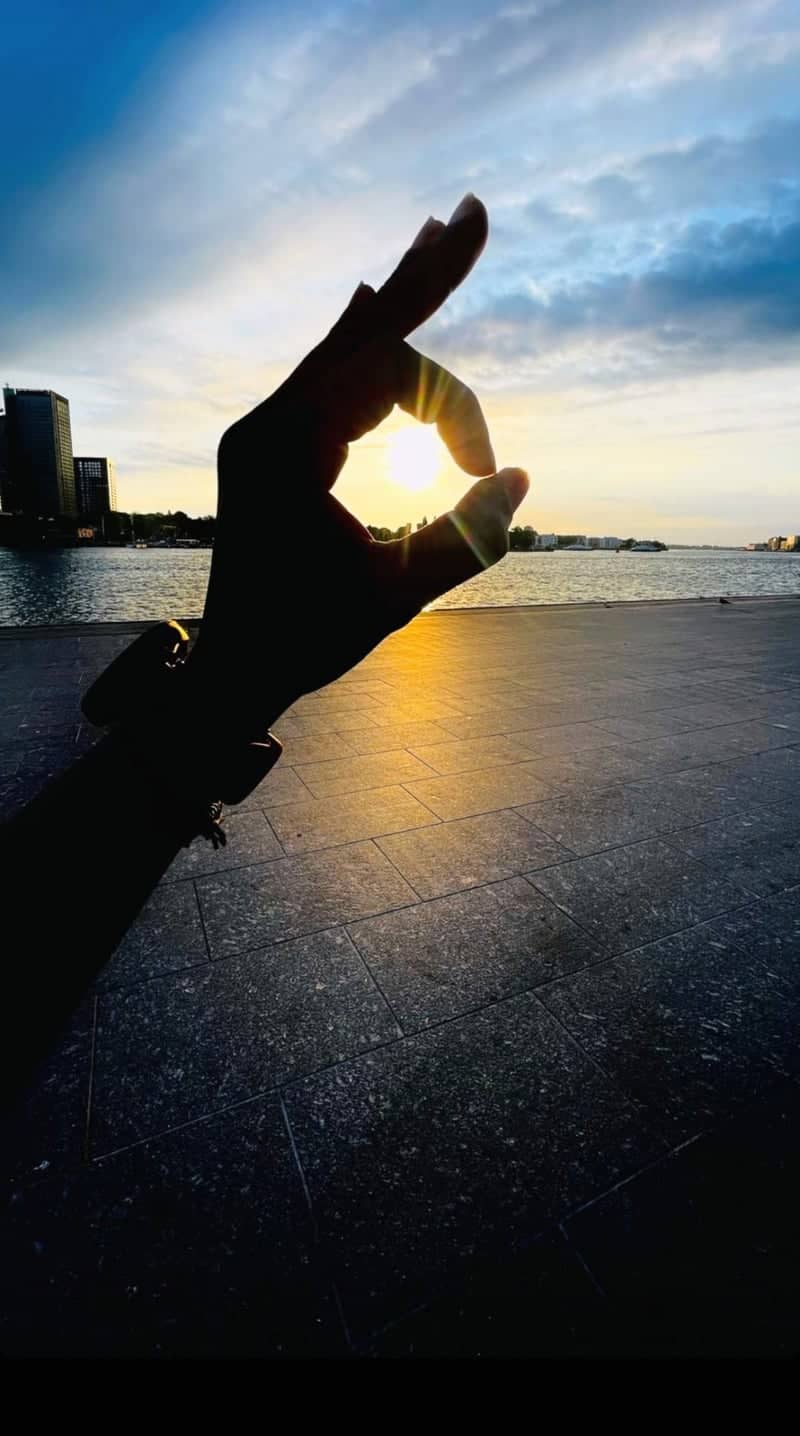 Urban Waterfront Sunset - Image 1