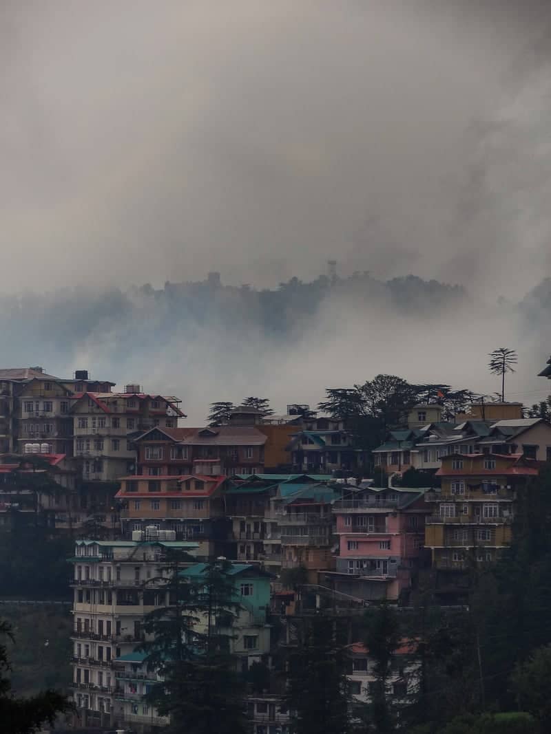 Shimla Hillside View - Image 1