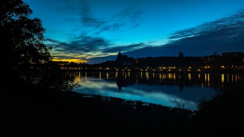 Loire Riverbank View of Blois - Image 1
