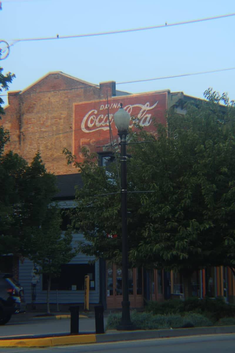 Vintage Coca-Cola Ghost Sign, New Albany - Image 2