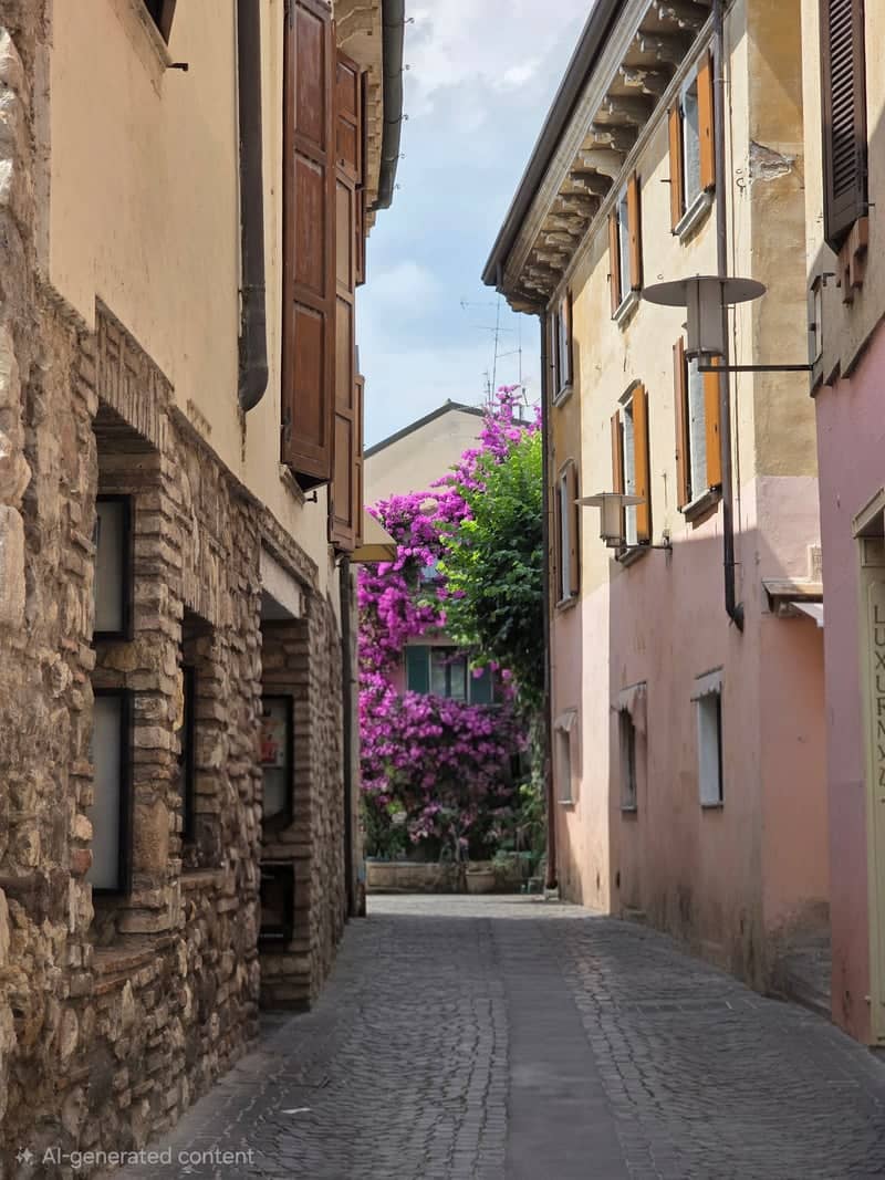 Sirmione Old Town Alley - Image 1
