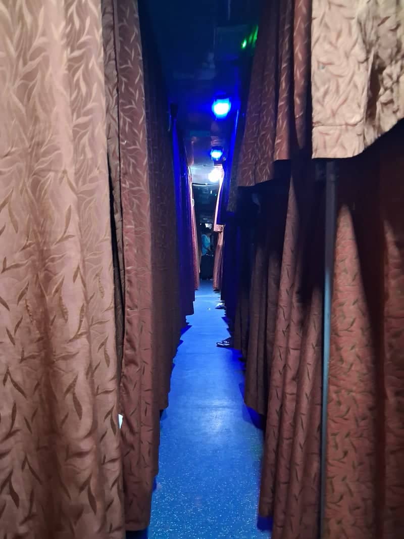 Indian Sleeper Bus Interior - Image 1