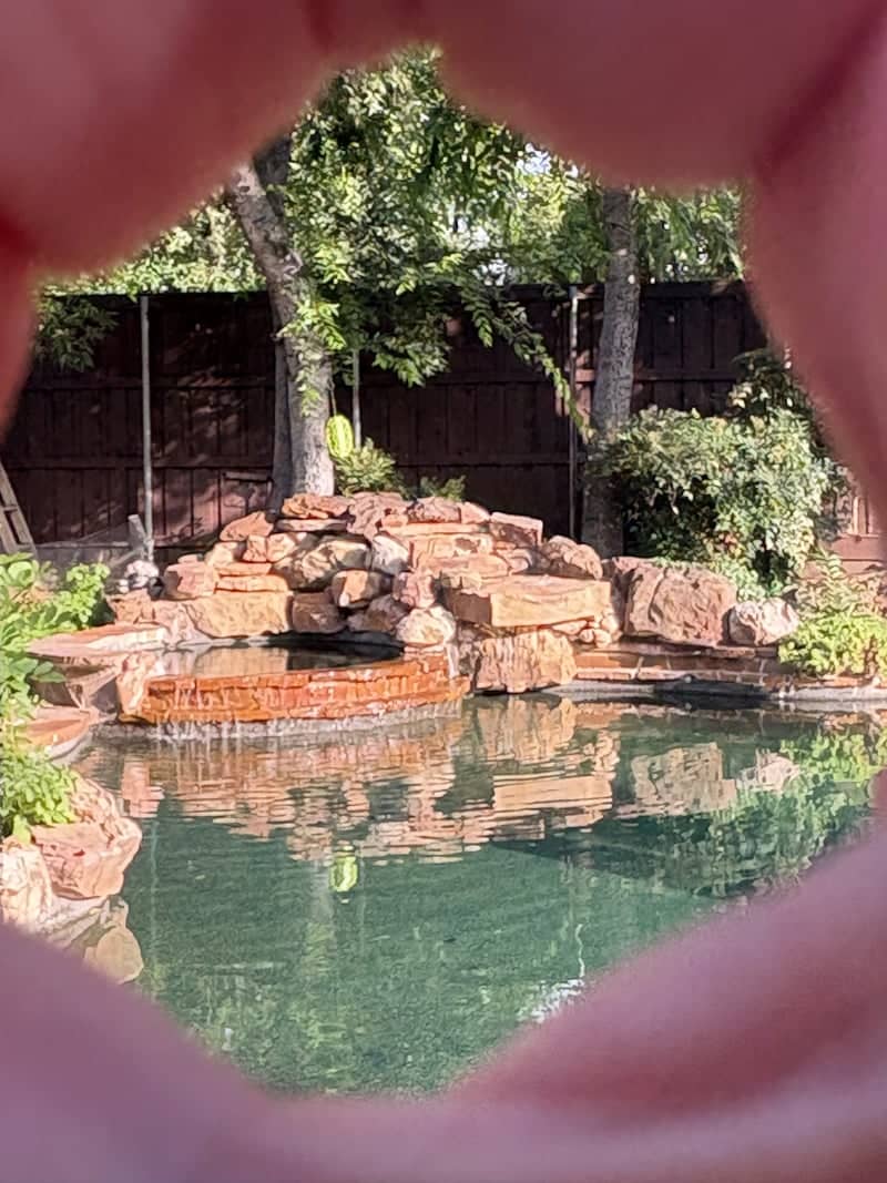 Residential Pool with Rock Waterfall - Image 1