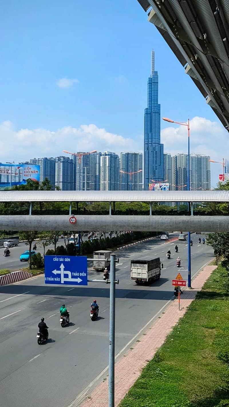 Landmark 81 View from Saigon Bridge Overpass - Image 1