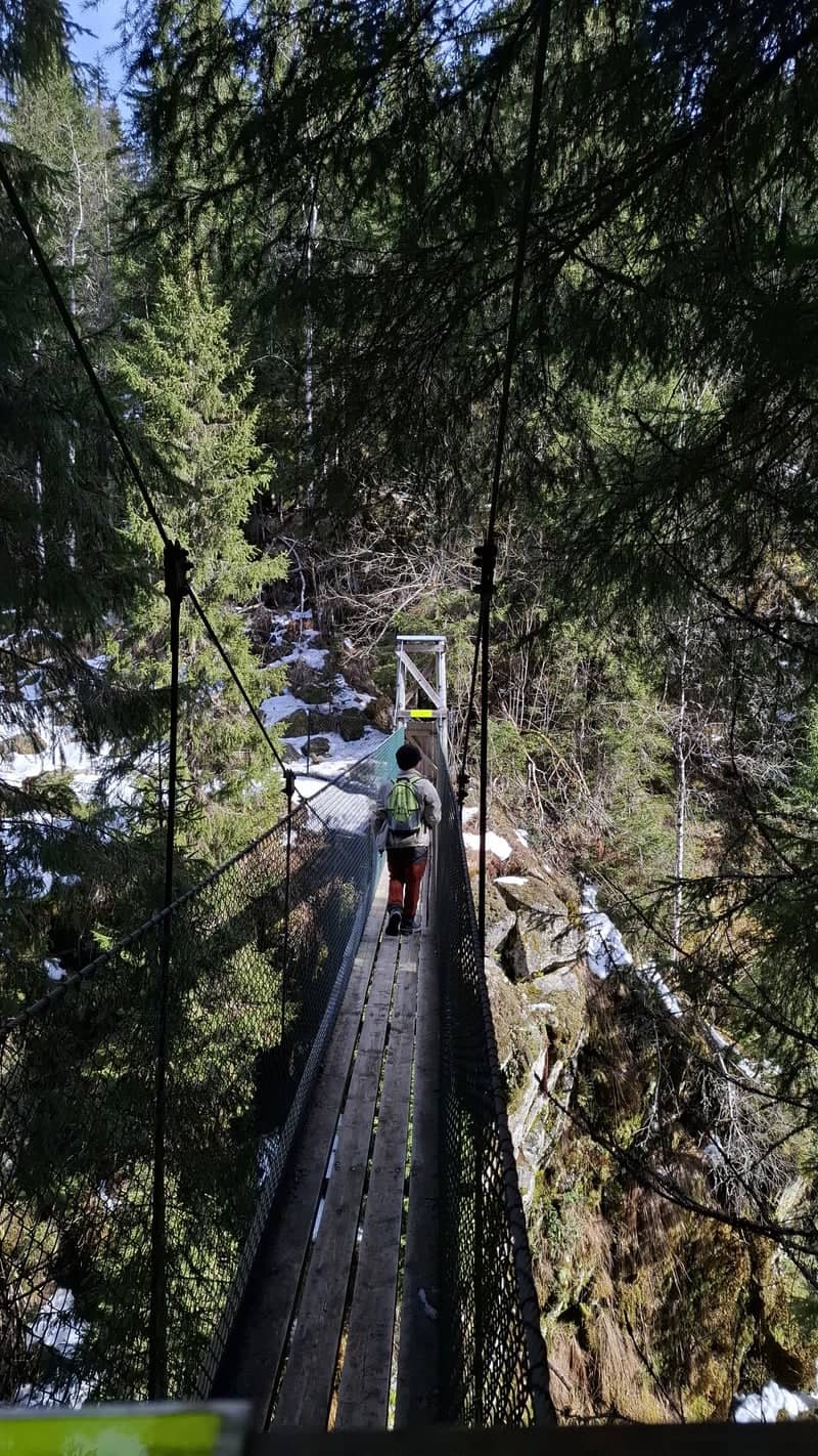 Bjørnsjøhelvete Suspension Bridge - Image 1