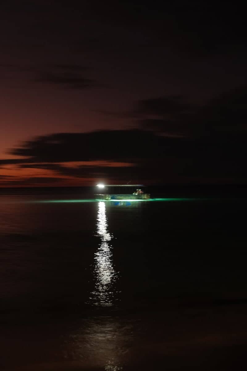 Roatán Night Coastline - Image 1
