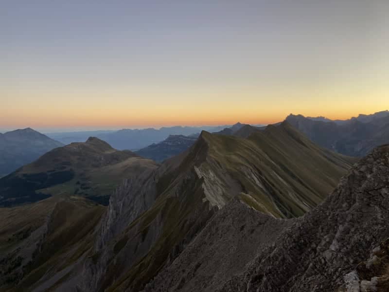 Ueschinental Mountain Ridge - Image 1