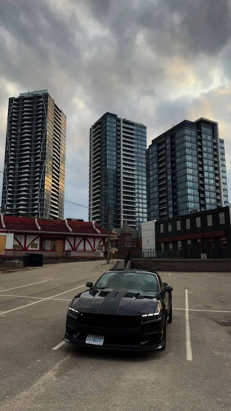 Downtown Kitchener Skyline Parking Lot - Image 1