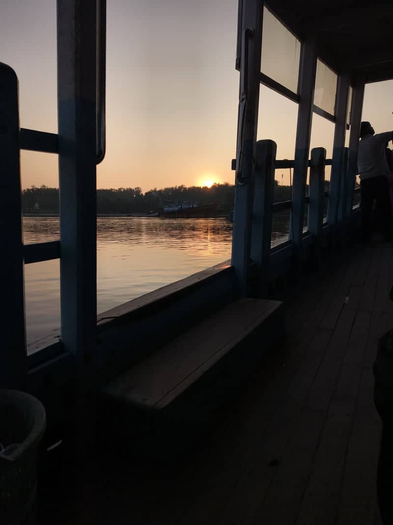 Mangaluru River Ferry Sunset - Image 1