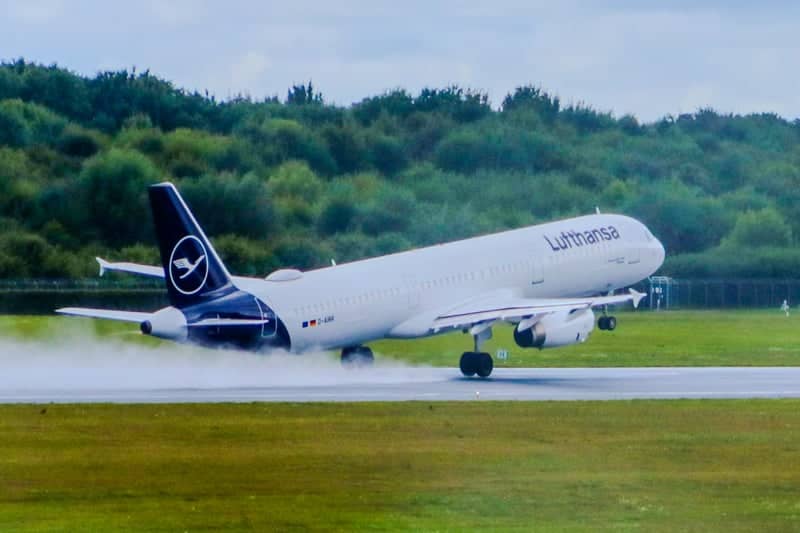 Lufthansa Runway Takeoff - Image 1