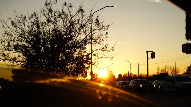 Santa Fe Sunset Streetscape - Image 1