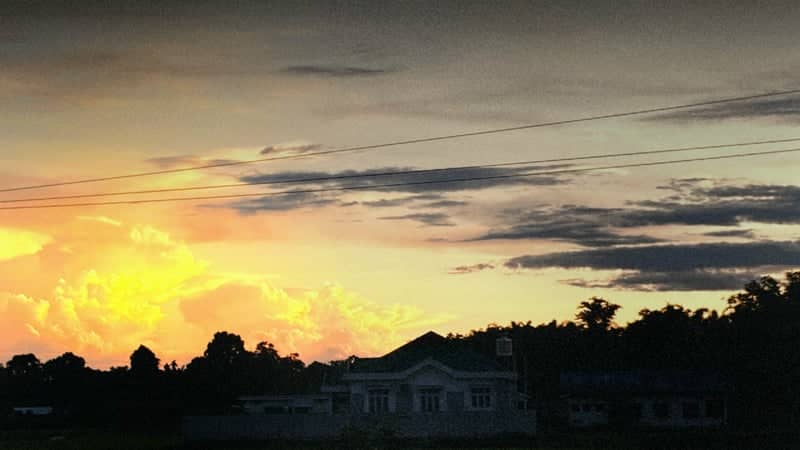 Dibrugarh Suburban Sunset - Image 1