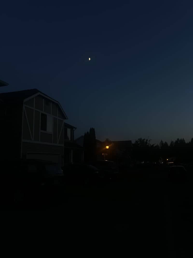 Suburban Nightscape in Bonney Lake - Image 1