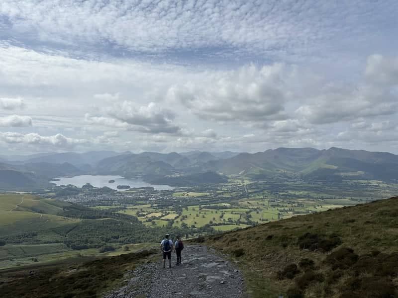 Skiddaw Path Overlooking Keswick - Image 1