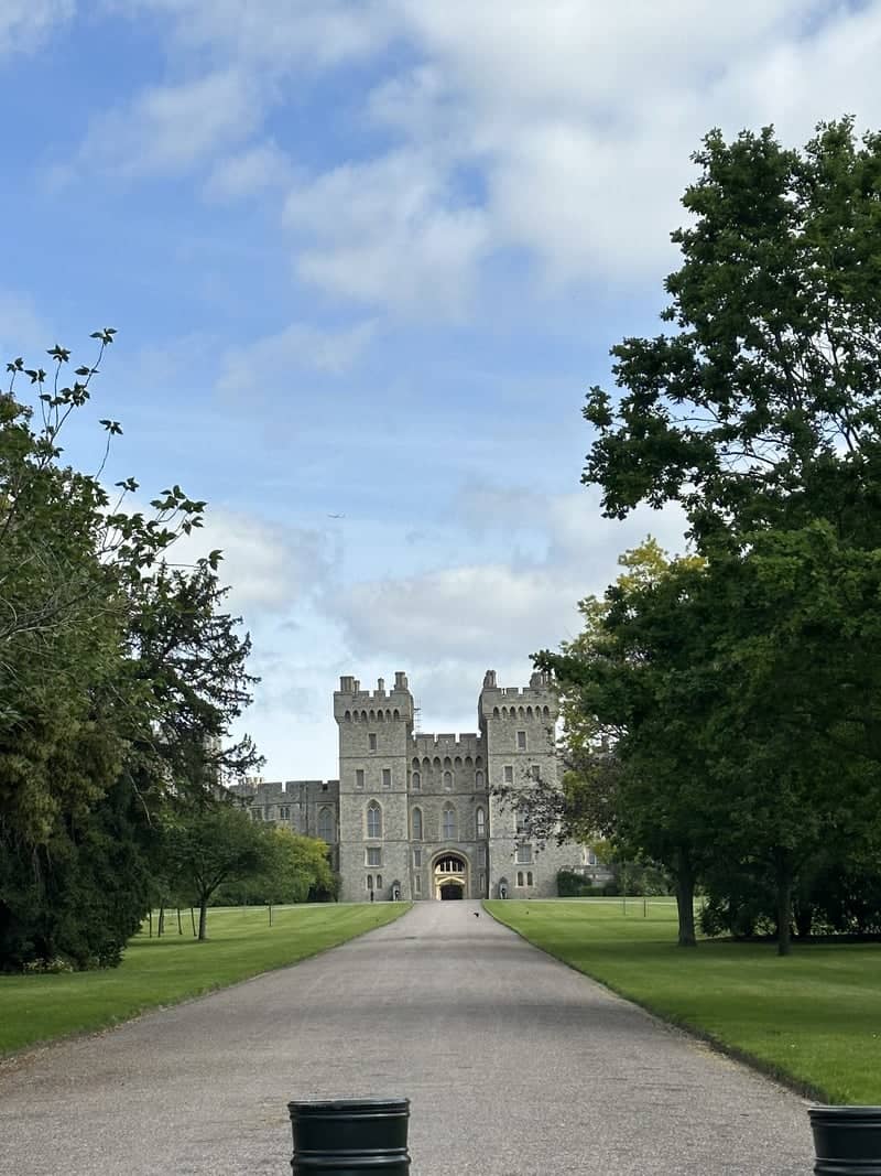 Windsor Castle from The Long Walk - Image 1