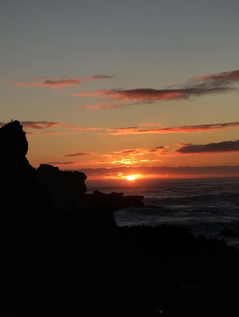 Valdivian Coastline Sunset - Image 1