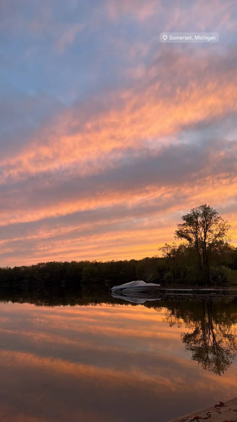 Somerset Lake Sunset - Image 1