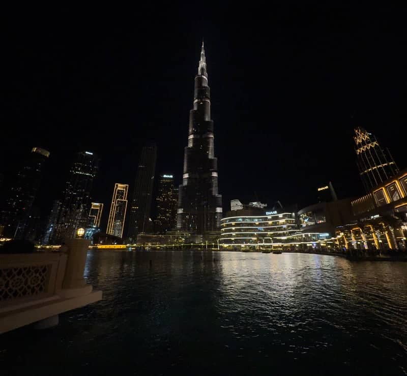Burj Khalifa from Dubai Fountain - Image 1