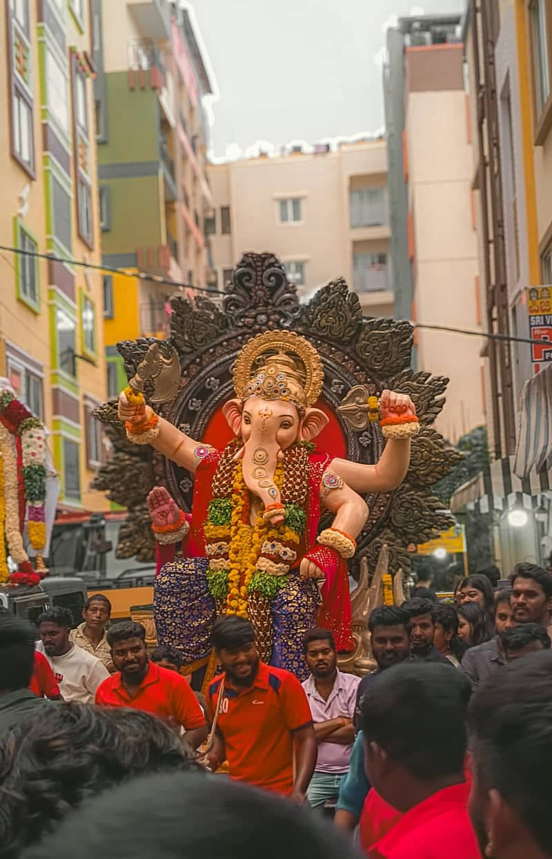 Ganesh Chaturthi Procession, Kanpur - Image 1