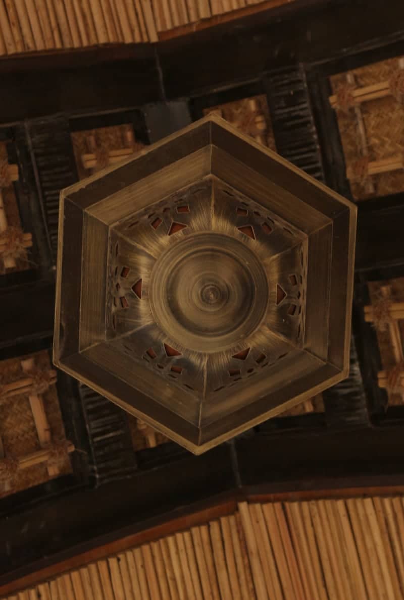 Traditional Omani Lantern Detail - Image 1