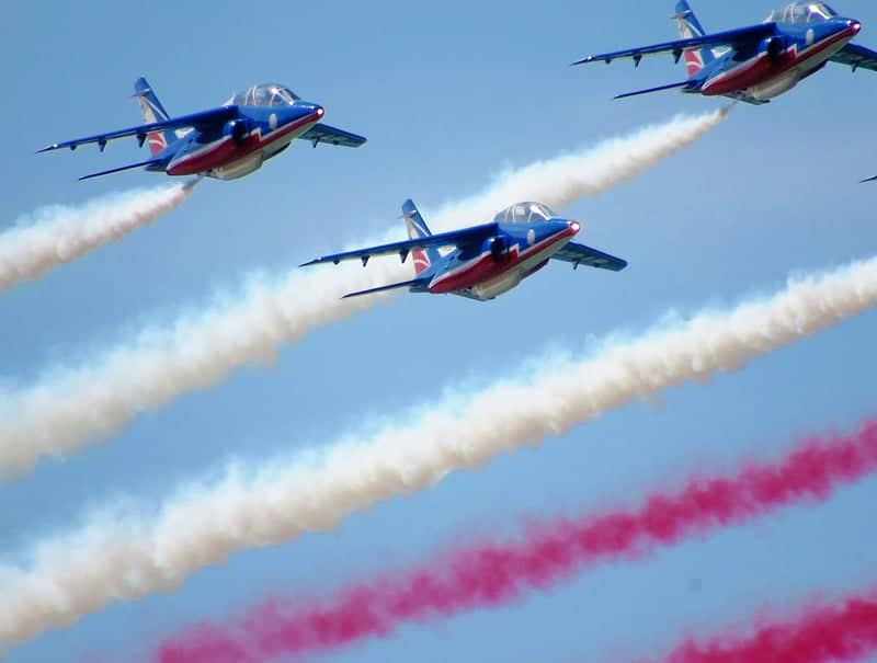 Patrouille de France at Cabourg Beach - Image 1