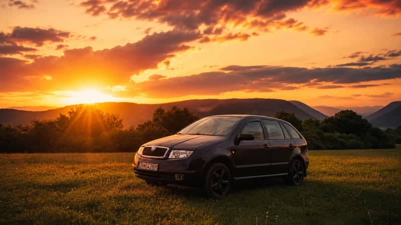 Slovak Karst Sunset Overlook - Image 1