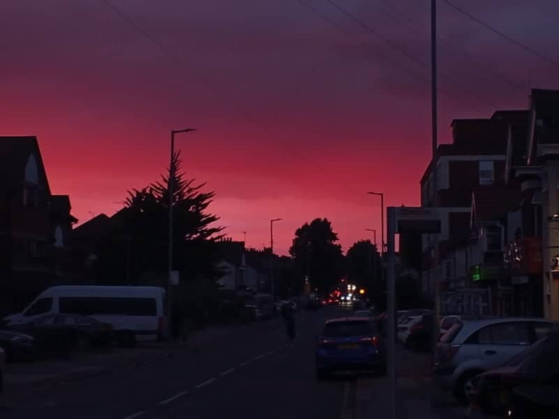 Luton Suburban Sunset Overlook - Image 1