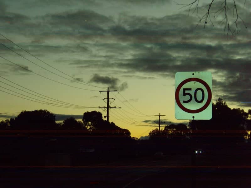 California Gully Suburban Sunset - Image 1