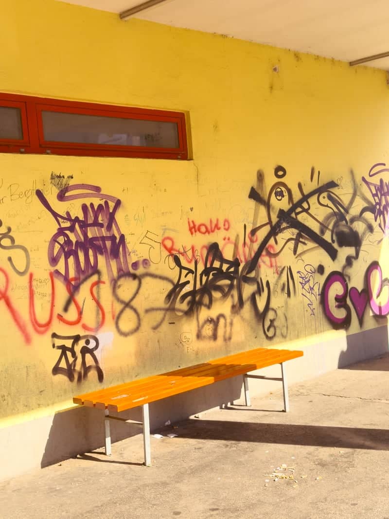 Graffiti Wall at Im Haidgattern - Image 1