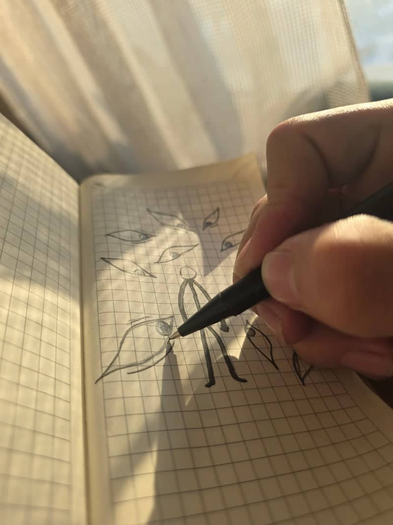 Artist's Sketchbook in Bombogor - Image 1
