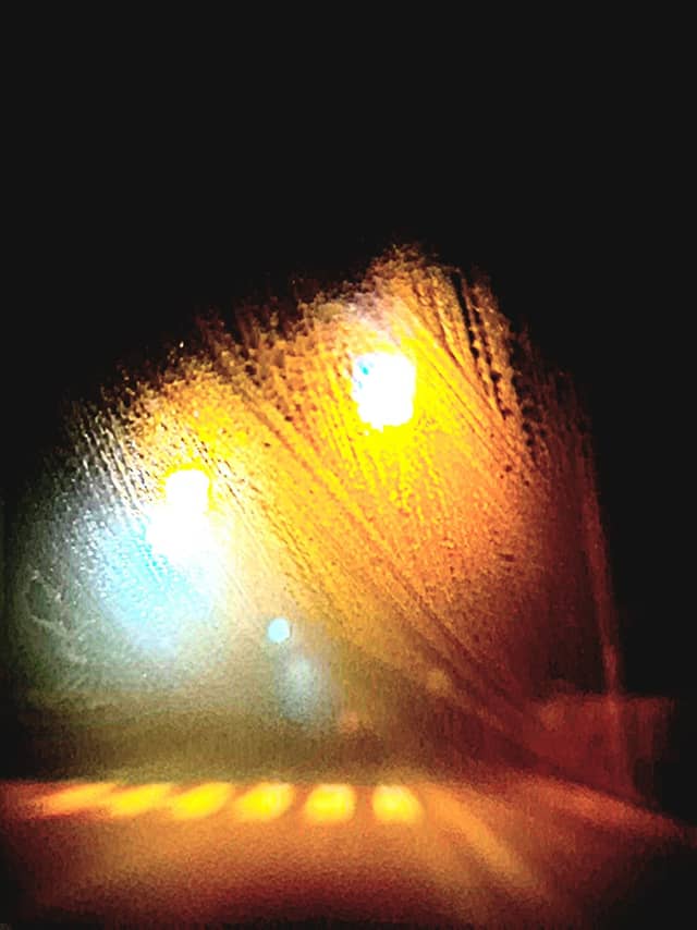 Ladenburg Bahnhofstraße Night Scene - Image 1